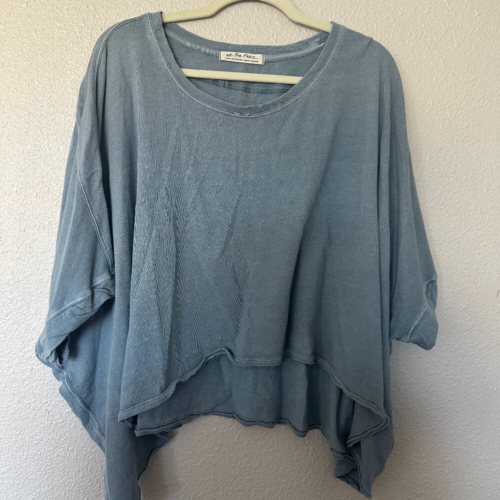 We The Free CC Tee Blue Large